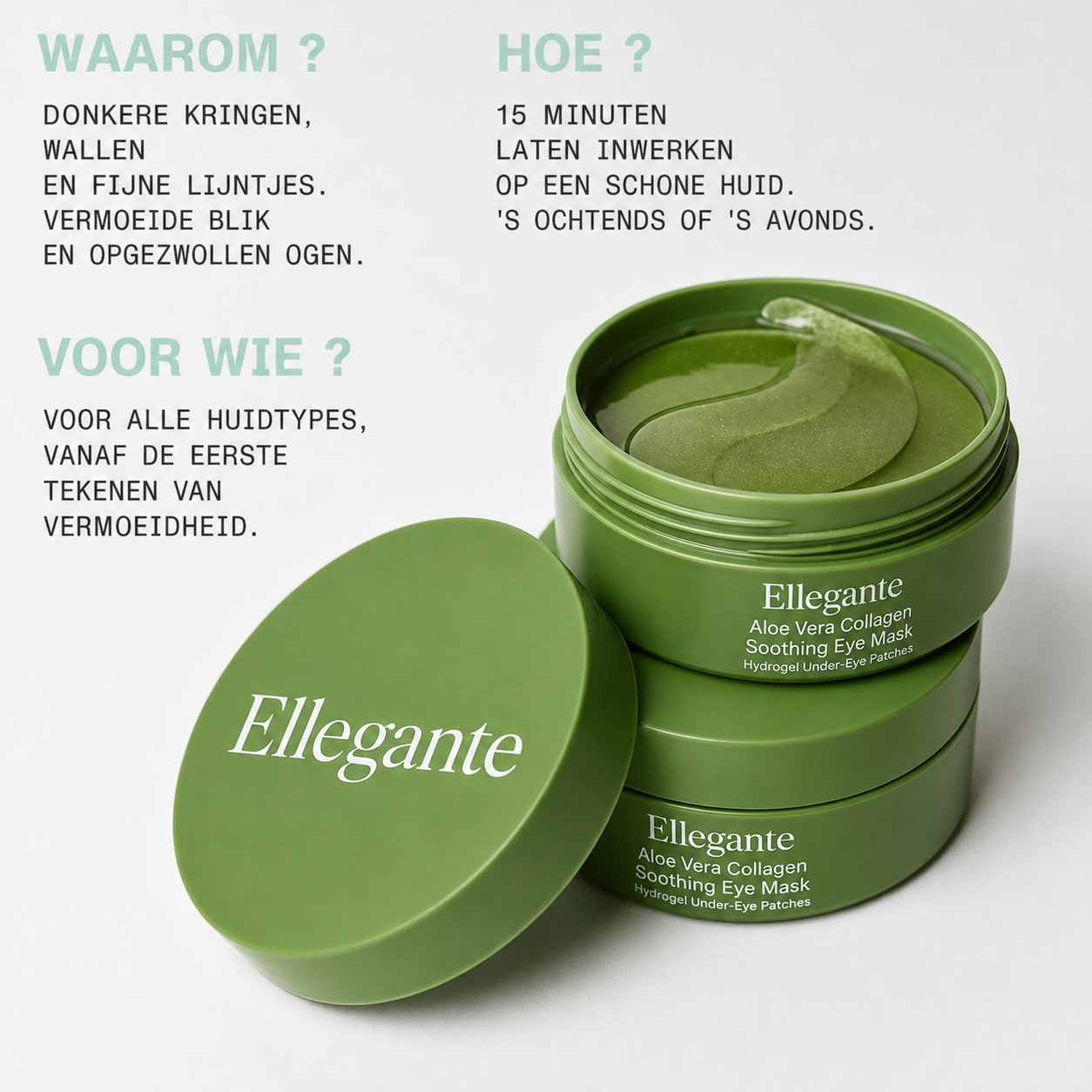 Ellegante™ - Aloe vera EyeLift | Oogpatches