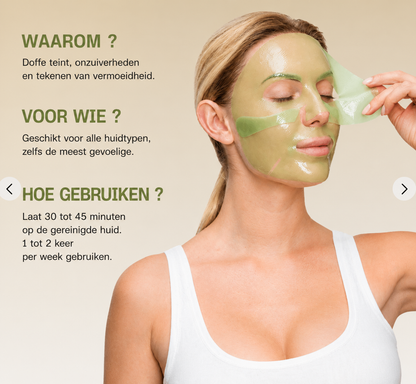 Ellegante™ - Aloe Vera | Hydraterende gezichtsmasker