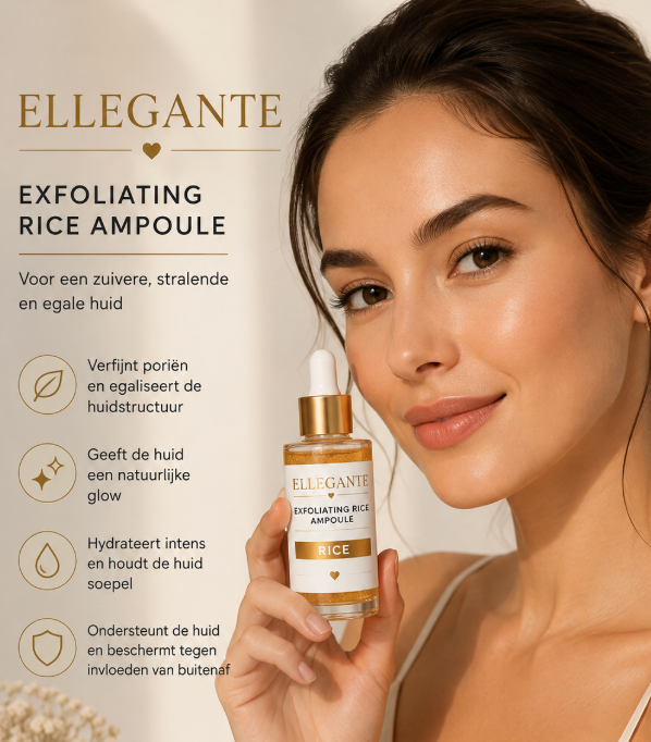 Ellegante™ - Rice Glow | De 30-Seconden Exfoliant